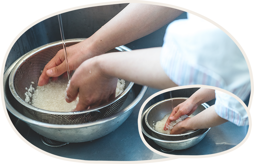 フェイスファーム お米のとぎ方